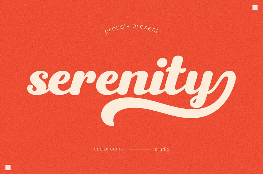 Serenity Elegant Font