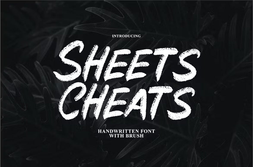 Sheets Cheats Font