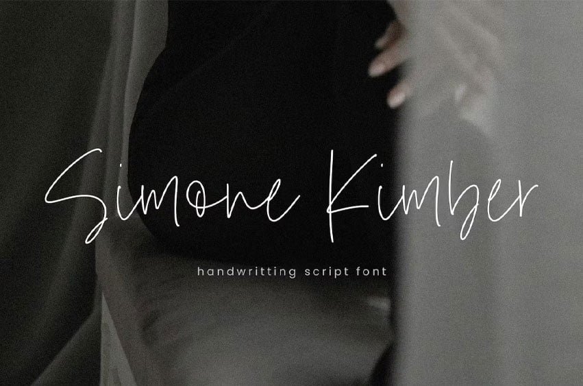 Simone Kimber Font