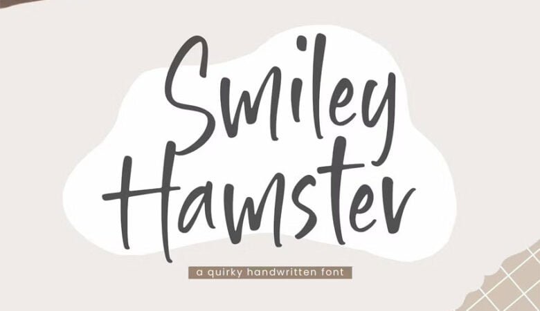Smiley Hamster Font