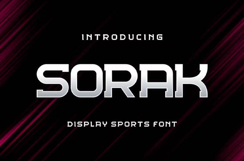 Sorak Font