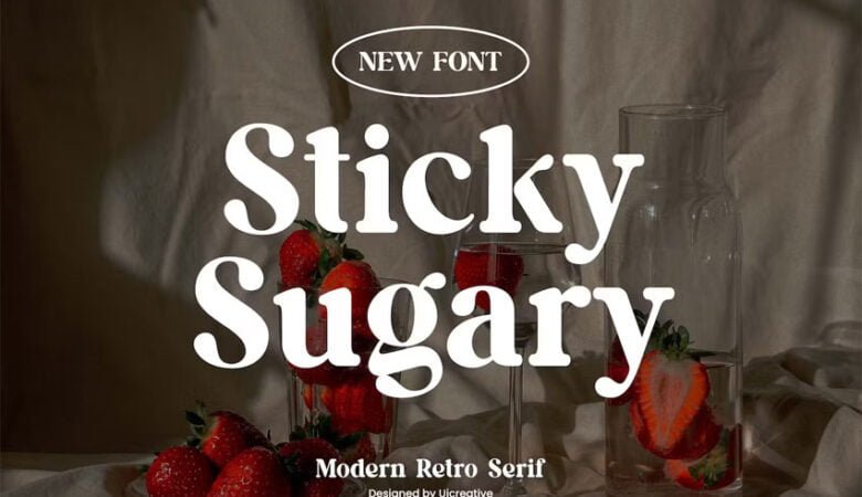 Sticky Sugary Font