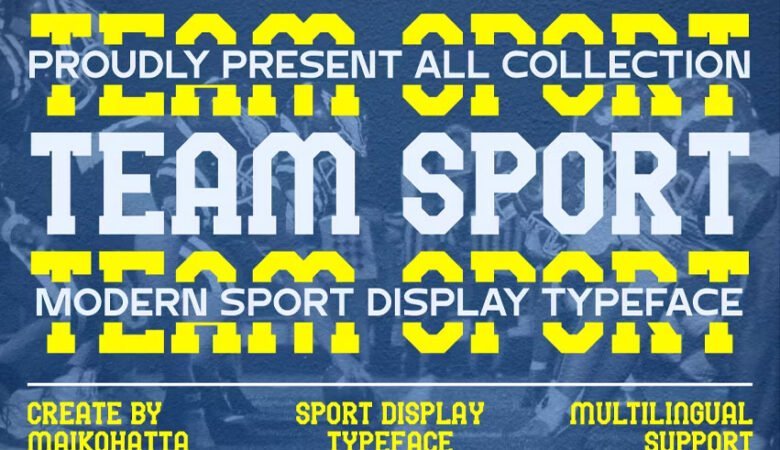 Team Sport Font