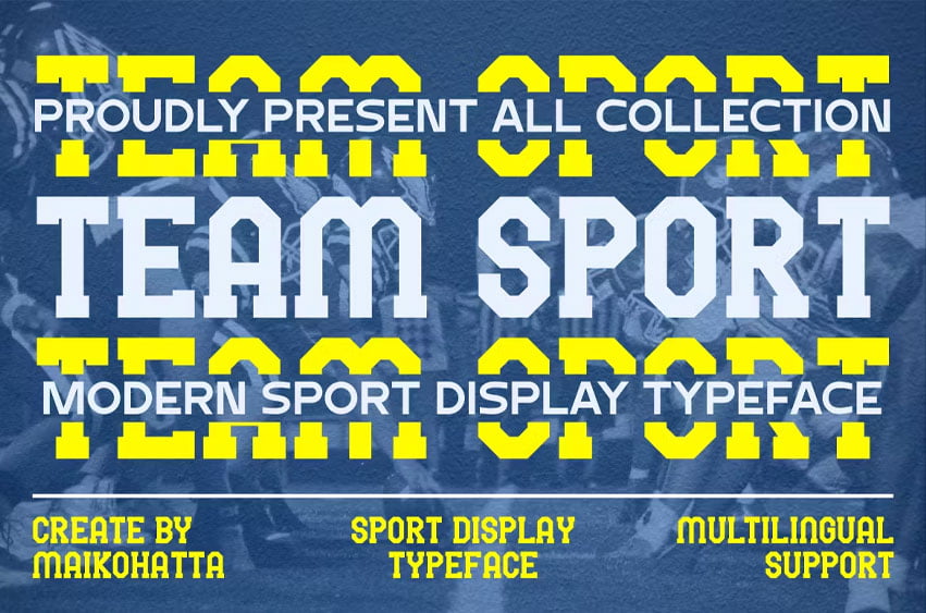 Team Sport Font