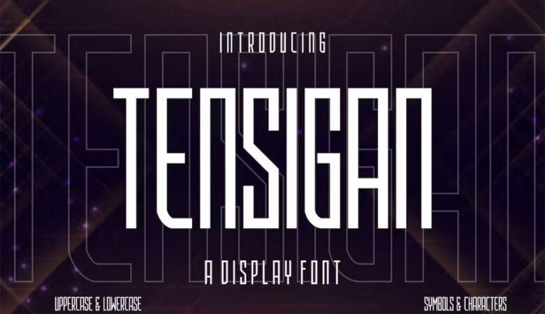 Tensigan Font