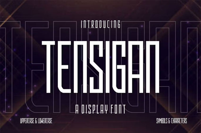 Tensigan Font