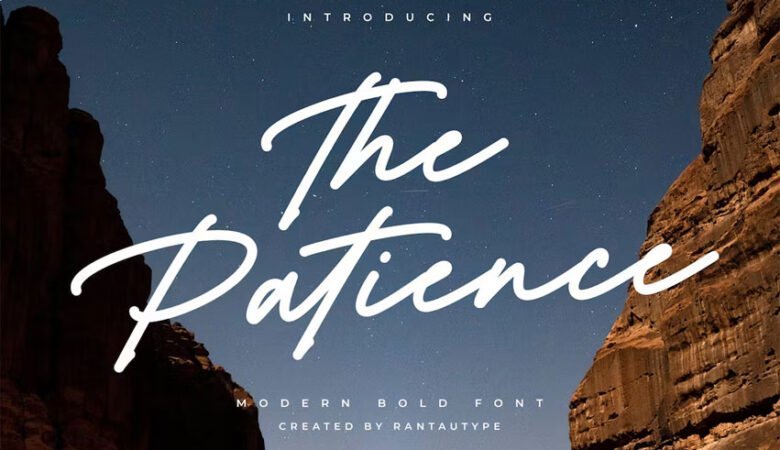 The patience Font