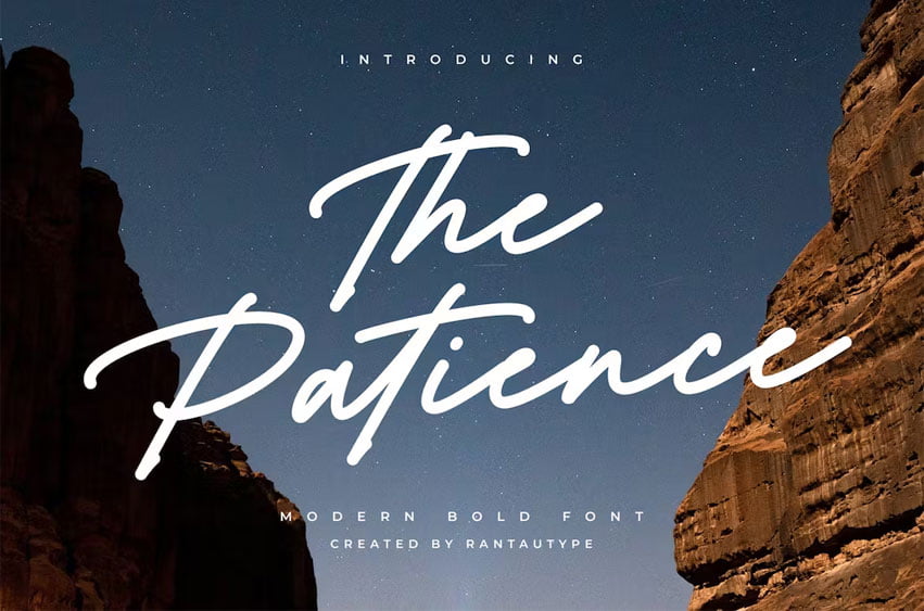 The patience Font