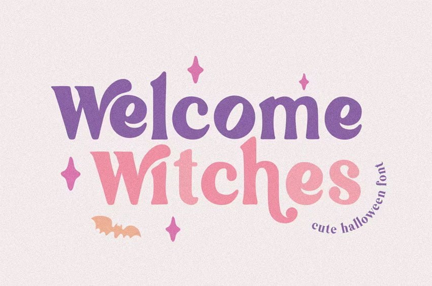 Welcome Witches Font