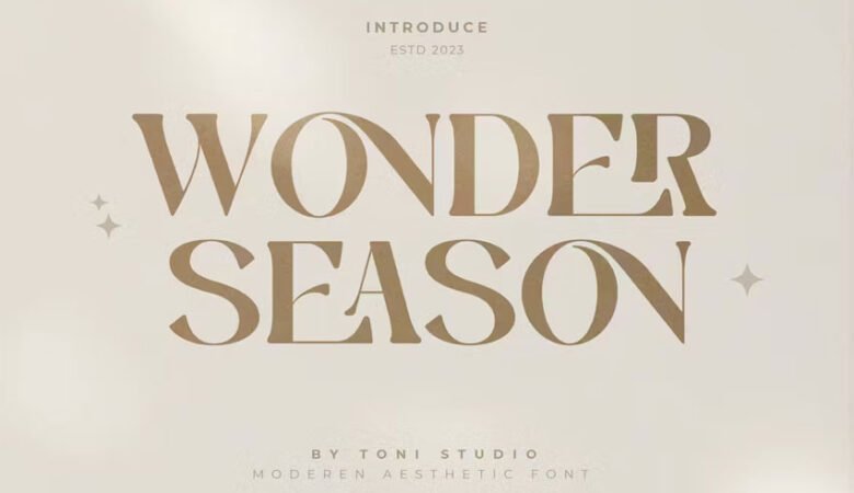 Wonder Season Font