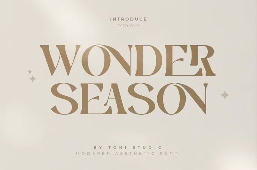 Wonder Season Font