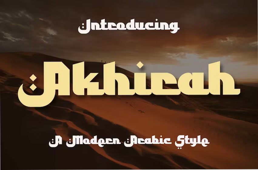 Akhirah Font