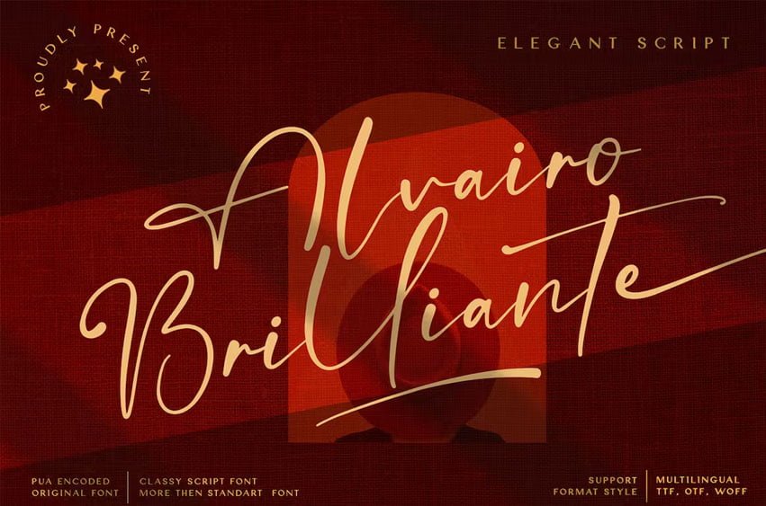 Alvairo Brilliante Font