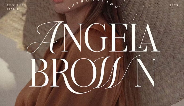 Angela Brown Font
