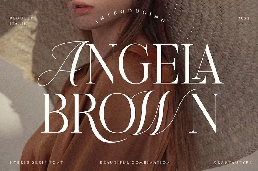 Angela Brown Font