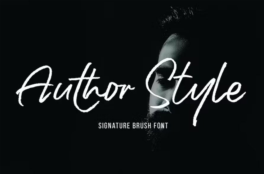 Author Style Font