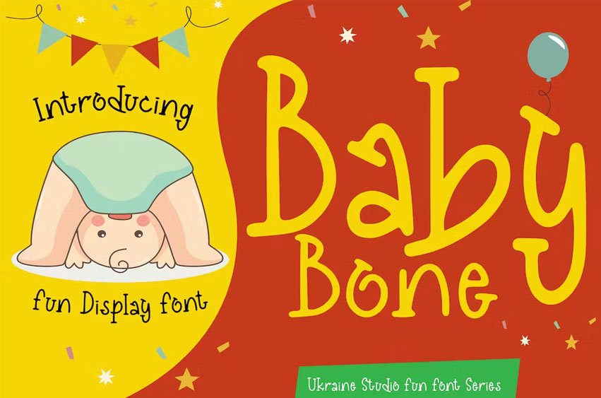 Baby Bone Font