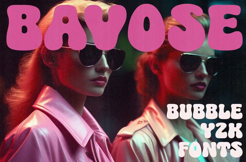 Bavose Y2K Font