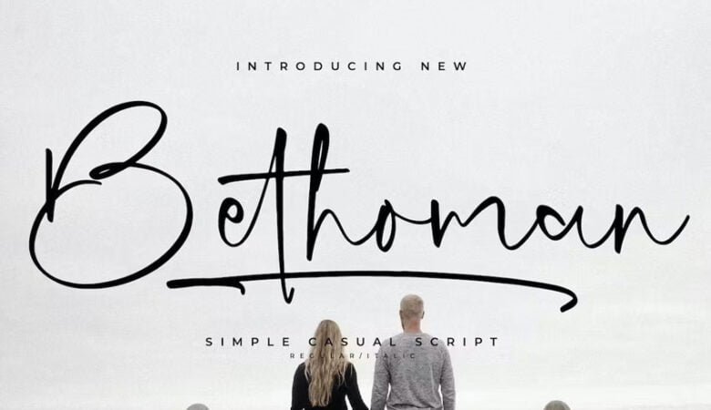 Bethoman Simple Font