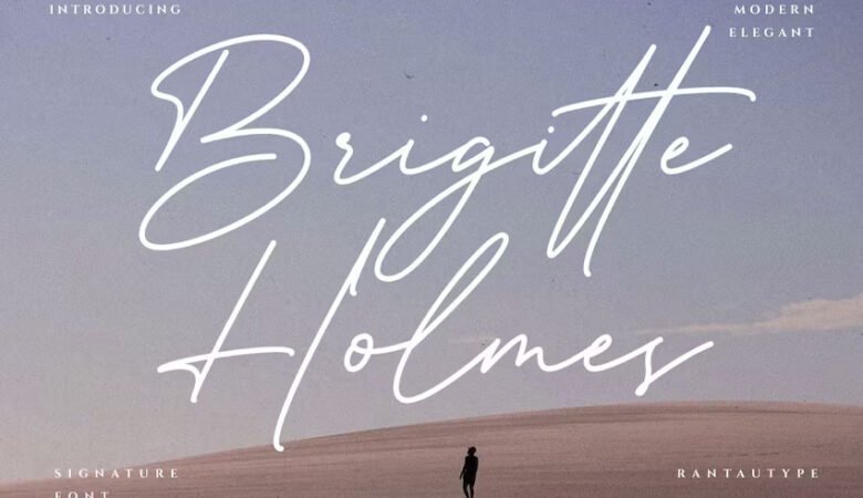 Brigitte Holmes Font