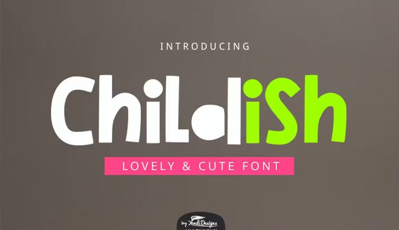 Childish Lovely Font