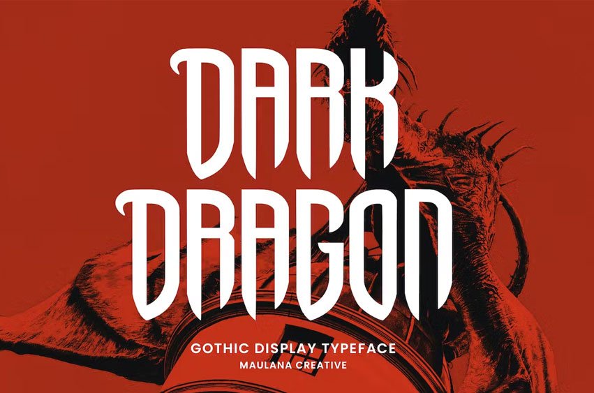 Dark Dragon Font