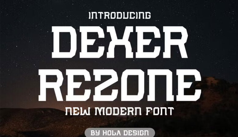 Dexer Rezone Font