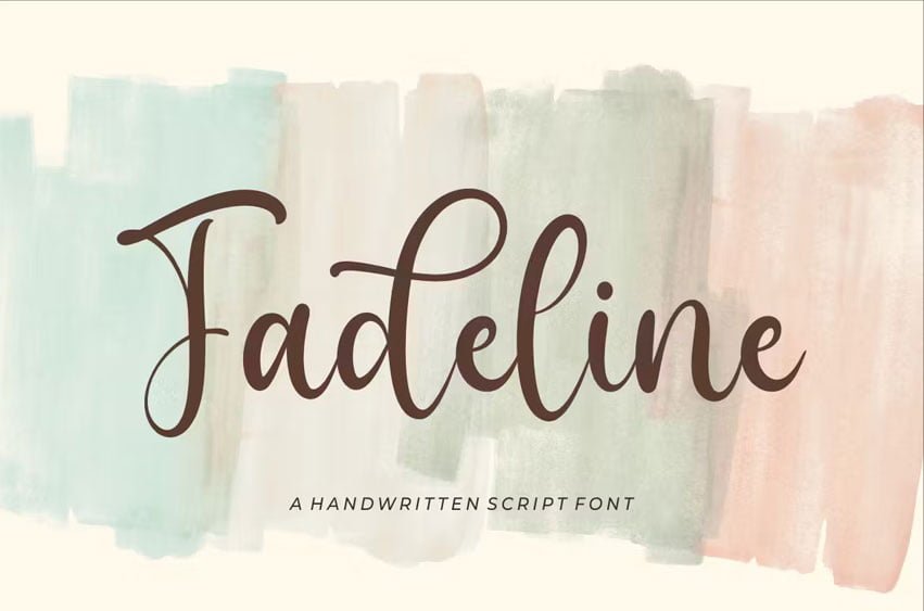 Fadeline Font