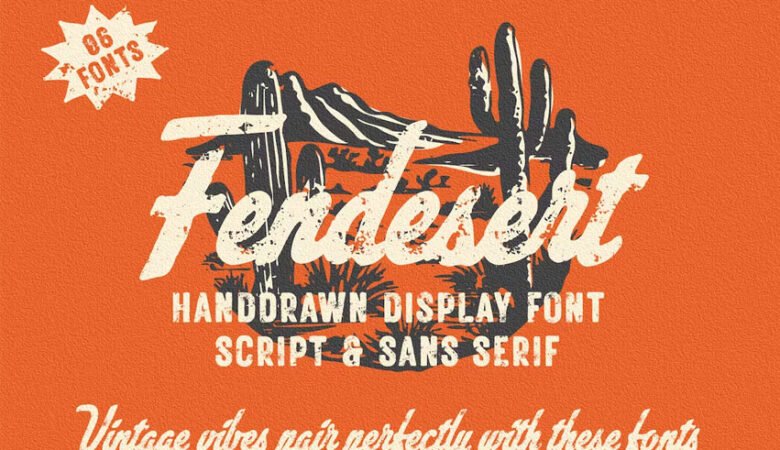 Fendesert Font