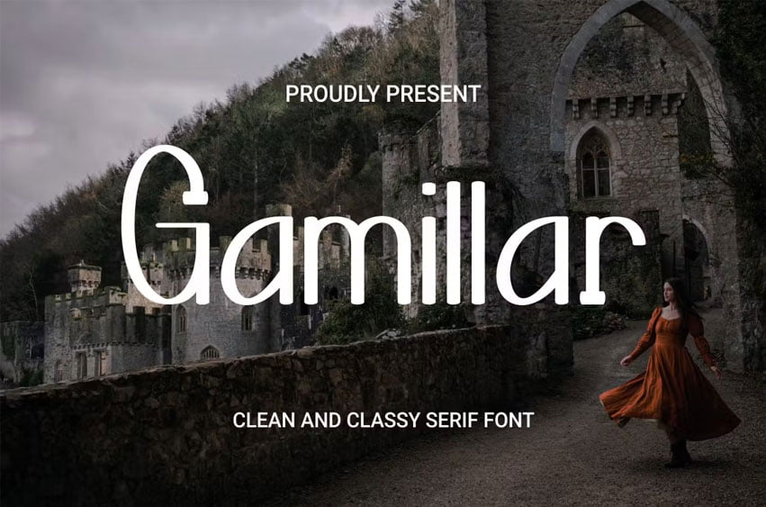 Gamillar Font