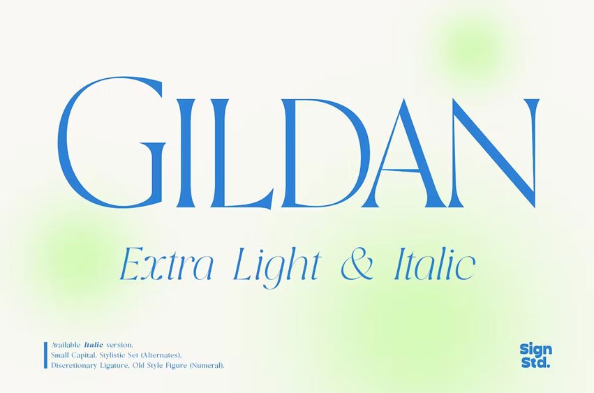 Gildan Font