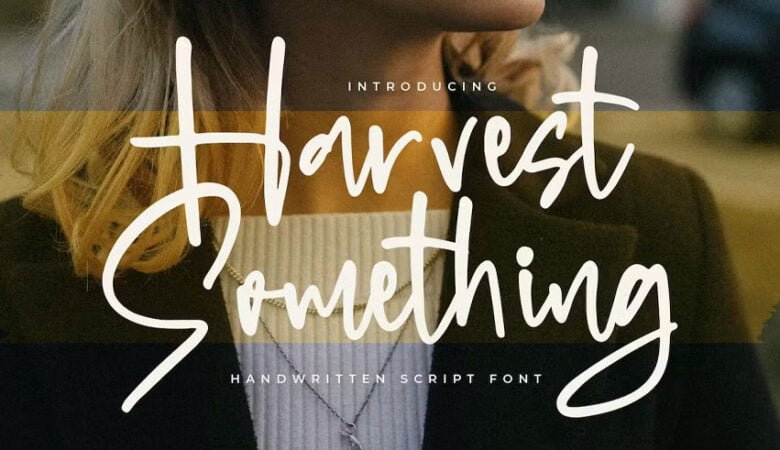 Harvest Something Font