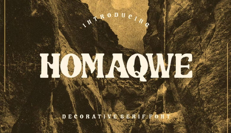 Homaqwe Font