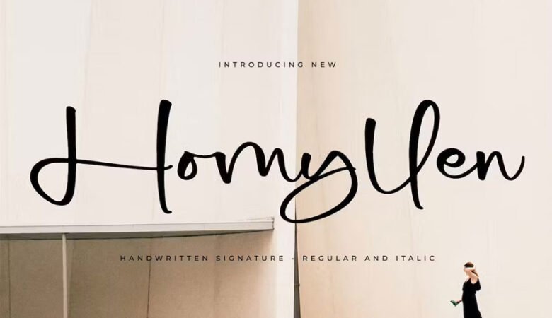 Homyllen Font