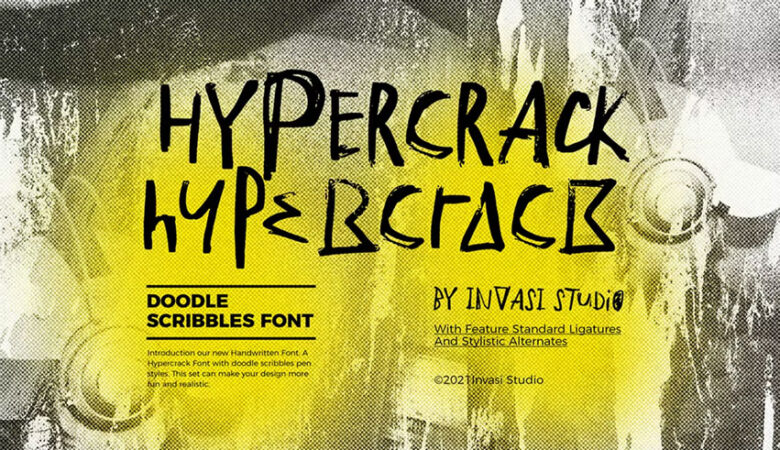 Hypercrack Font