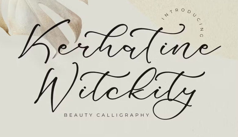 Kerhatine Witckity Font