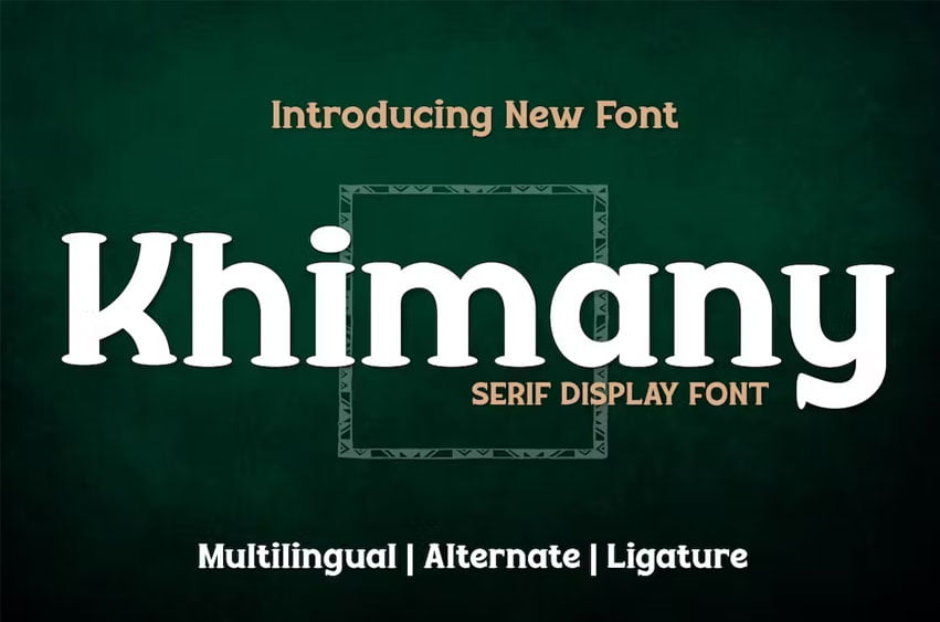 Khimany Font