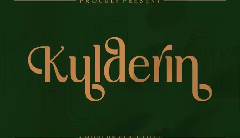 Kulderin Font