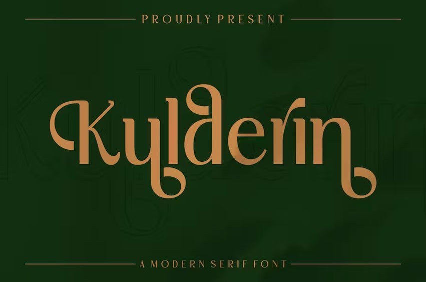 Kulderin Font