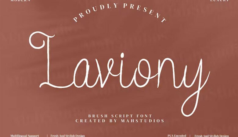 Laviony Font