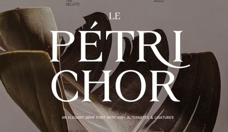 Le Petrichor Font