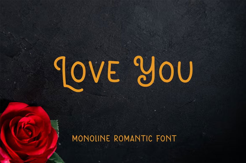 Love You Font