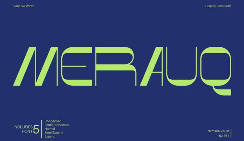 Merauq Font