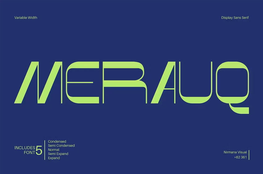 Merauq Font