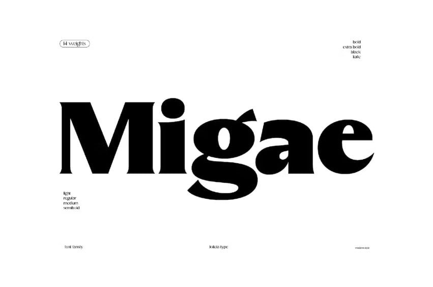 Migae Font