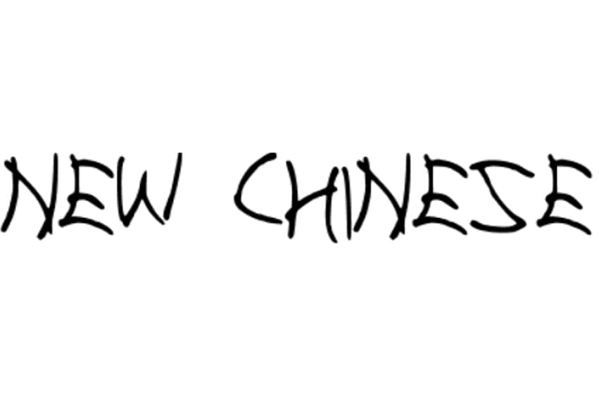 New Chinese Font