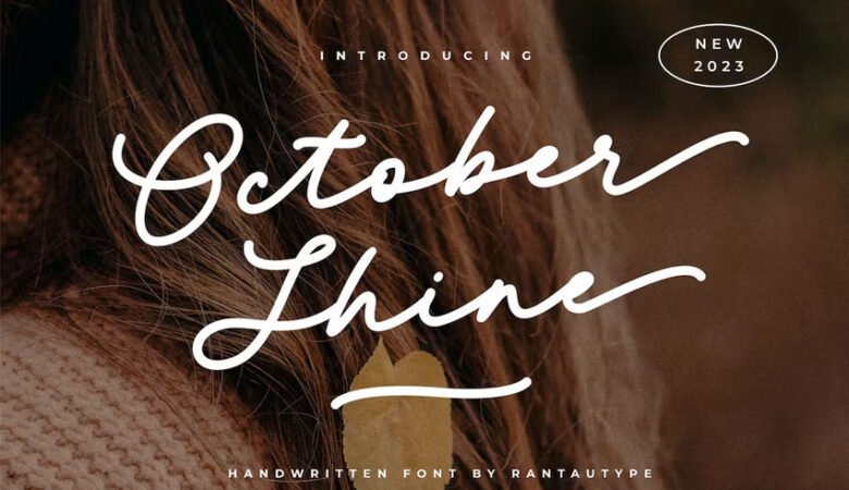 October Shine Font