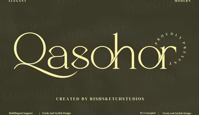 Qasohor Font