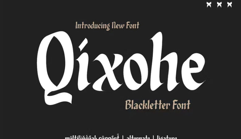 Qixohe Font