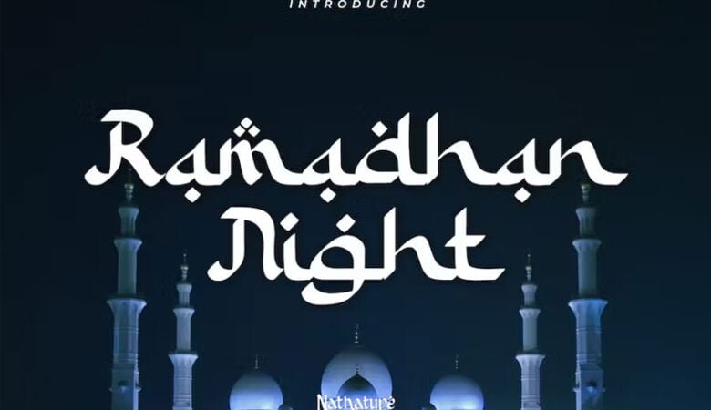Ramadhan Night Font